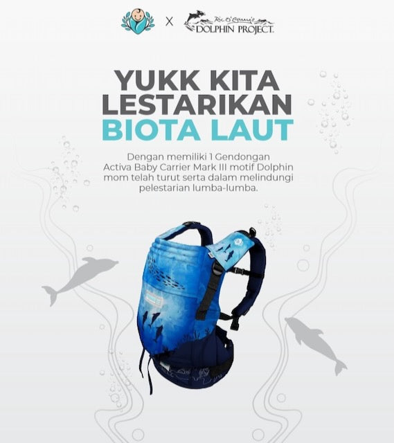 Active Baby Carrier Mark III Dolphin Project Edition