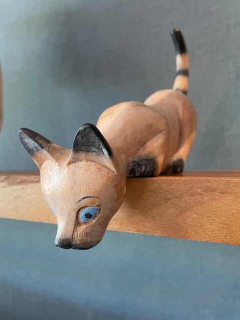 Curious Cat Statue