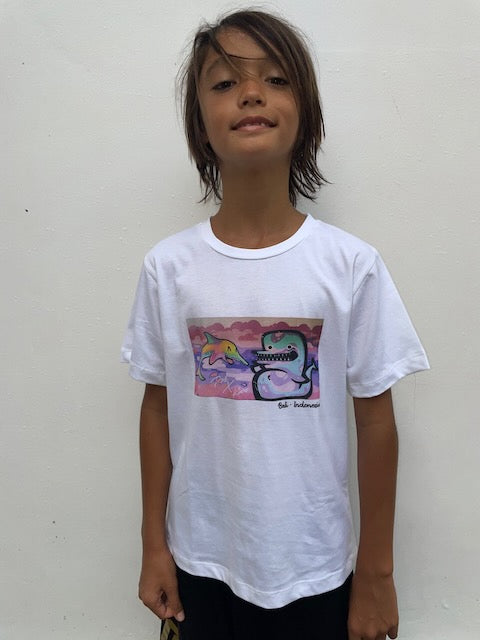 Kid's Kiwie x Prost Dolphin Tee