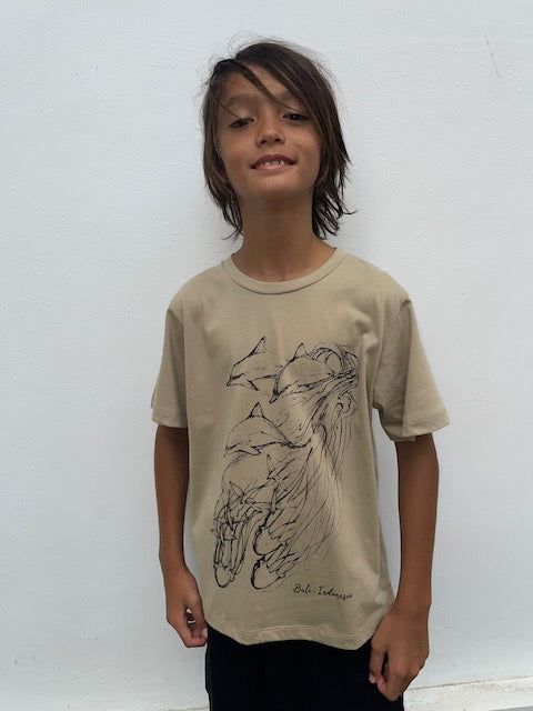 Kid's Dolphin Sketch Tee