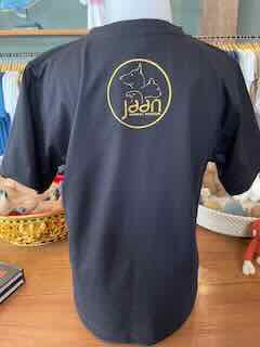 Kid's Black & Gold Eagle Tee