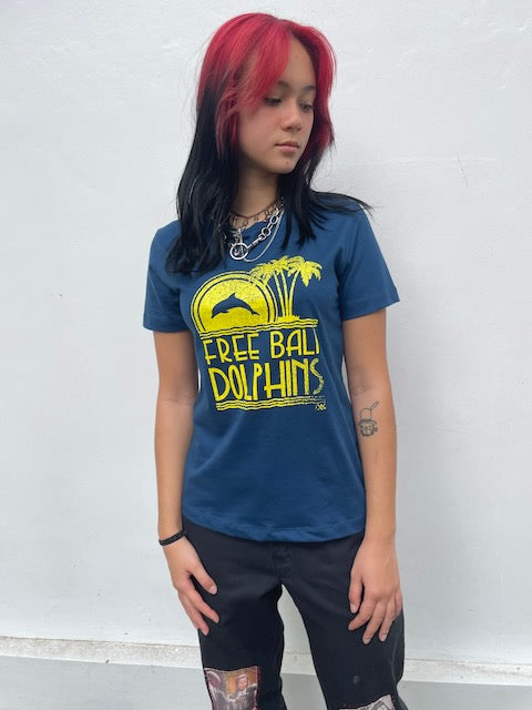 Women's Free Bali Dolphins Tee