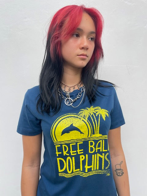 Women's Free Bali Dolphins Tee