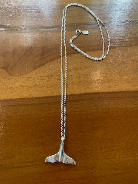 Silver Fluke necklace