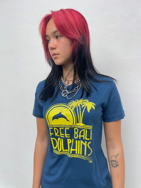 Women's Free Bali Dolphins Tee